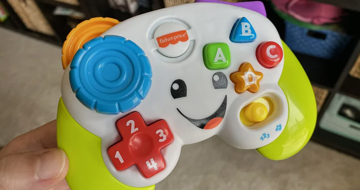The Fisher-Price Baby’s First Gamepad Has Just Been Modded To Play Elden Ring