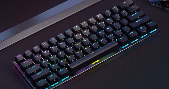 The Newest Mechanical Keyboard From Corsair Features Hot-swappable Switches for the First Time