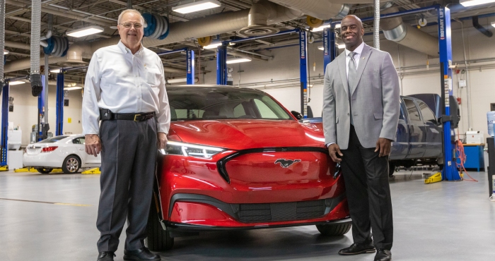 At the North American International Auto Show, Washtenaw Community College Displays Its Expertise in Cybersecurity and Electric Vehicles