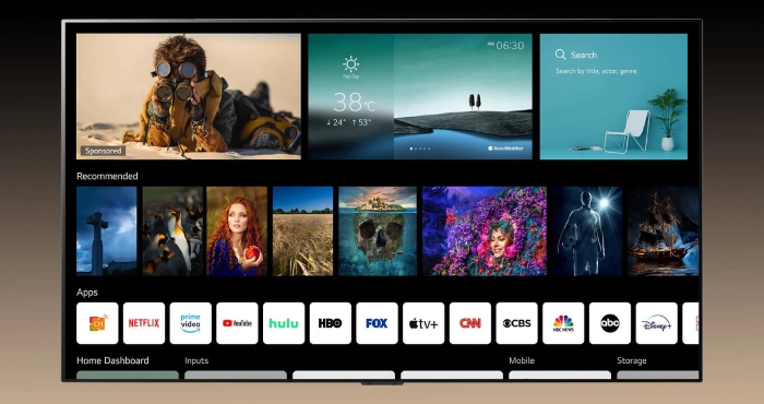 LG Extends webOS TVOS to More Than 200 Independent Device Manufacturers