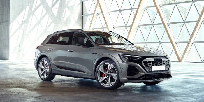 Review of the New 2023 Audi Q8 e-Tron: More Range, Fresh Face