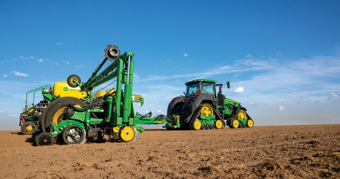 During the CES 2023 Keynote, John Deere Introduces New Planting Technology and an Electric Excavator
