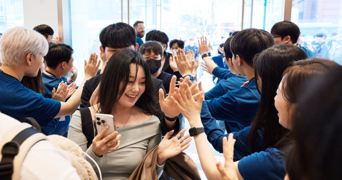 Apple Opens a New Shop Location in South Korea’s Gangnam District