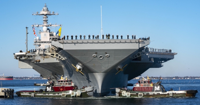 After Completing the Initial Basic Phase Assessments, USS Wasp Returns to Naval Station Norfolk
