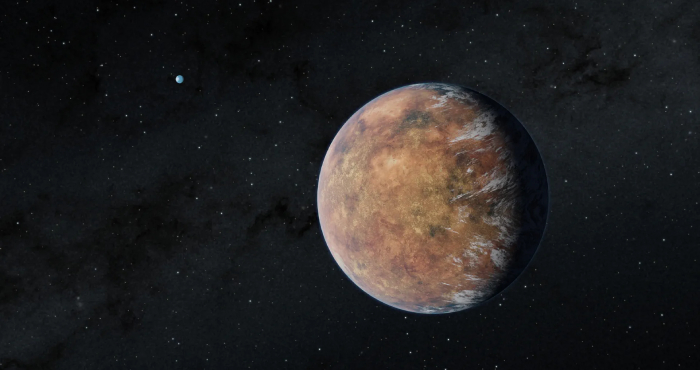 On an Exoplanet the Size of Earth, Day and Night Meet