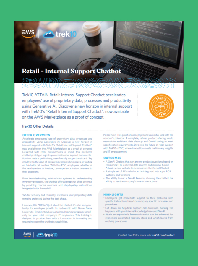 Retail – Internal Support Chatbot