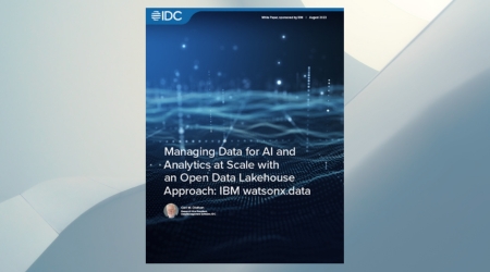 Managing Data for AI and Analytics at Scale with an Open Data Lakehouse Approach: IBM watsonx.data