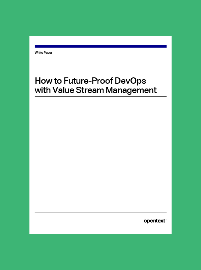 How to Future-Proof DevOps with Value Stream Management