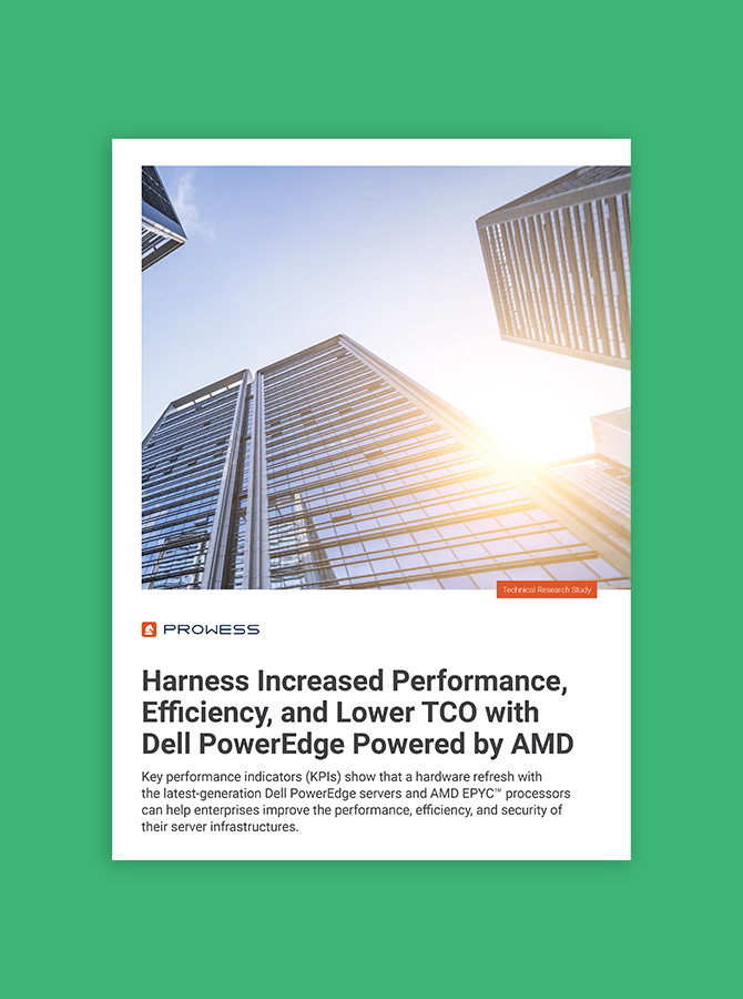 Harness Increased Performance, Efficiency, and Lower TCO with Dell PowerEdge Powered by AMD