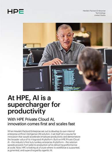 في شركة HPE، يُعد الذكاء الاصطناعي محركًا فائقًا للإنتاجية