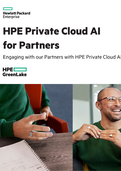 Inteligencia artificial en la nube privada de HPE para socios